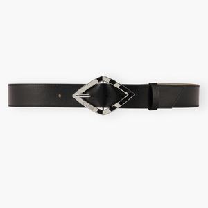 Ganni Diamond Buckle Belt